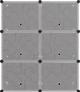 vidaXL vidaXL Stojak na buty, czarny, 84,5x31x93,5 cm, PP