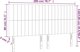 vidaXL Κεφαλάρι με LED, Ανοιχτό Γκρι, 200x5x118/128 cm, Ύφασμα