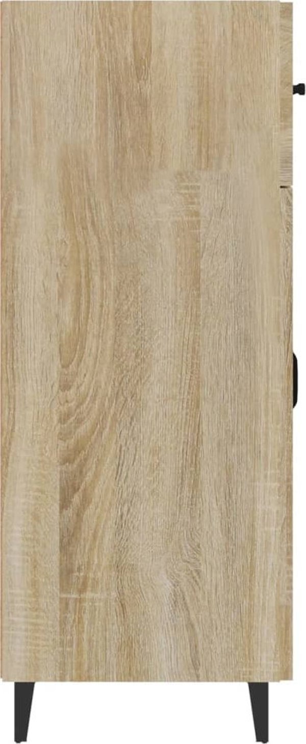 vidaXL ντουλάπι από ξυλοσανίδα δρυός Sonoma, 69,5x34x90 εκ