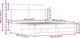 vidaXL Μεταλλικό Κρεβάτι 160x200 cm, Χρώμα Καπνιστή Δρυς, Χωρίς Στρώμα