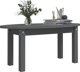 vidaXL vidaXL Stolik kawowy, szary, 80x40x35 cm, lite drewno sosnowe