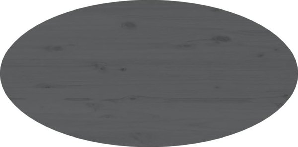 vidaXL vidaXL Stolik kawowy, szary, 80x40x35 cm, lite drewno sosnowe