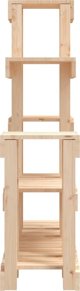 vidaXL vidaXL Kwietnik 92x25x97 cm, lite drewno sosnowe