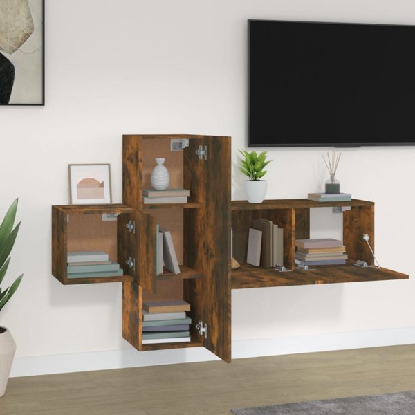 vidaXL Zestaw 3 szafek TV