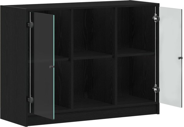 vidaXL Ντουλάπα Λευκή από Σύνθετο Ξύλο, 102x37x75,5 εκ.