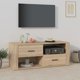 Szafka pod telewizor vidaXL, dab sonoma, 100x35x40 cm