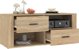 Szafka pod telewizor vidaXL, dab sonoma, 100x35x40 cm