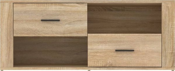 Szafka pod telewizor vidaXL, dab sonoma, 100x35x40 cm