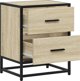 vidaXL Κομοδίνο Sonoma Δρυς, 40x31x50 εκ., υλικό ξυλείας