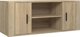 vidaXL Έπιπλο TV, δρυς σονόμα, 100x35x40 cm