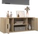 vidaXL Έπιπλο TV, δρυς σονόμα, 100x35x40 cm