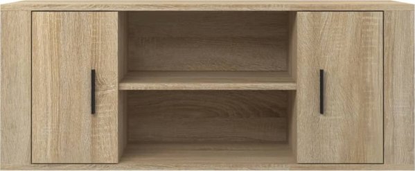 vidaXL Έπιπλο TV, δρυς σονόμα, 100x35x40 cm