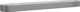 vidaXL vidaXL Donica ogrodowa, malowana proszkowo stal, 544x100x36 cm, szara