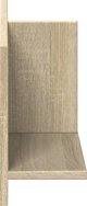vidaXL Polka scienna dob sonoma 70x16,5x30 cm