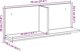 vidaXL Polka scienna dob sonoma 70x16,5x30 cm