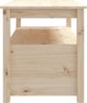 vidaXL vidaXL Stolik kawowy, 102x49x55 cm, lite drewno sosnowe