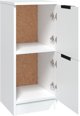 vidaXL Noktikos glafos leykos 30x30x70 cm yliko wood-based