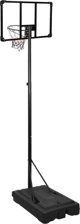 vidaXL Βάση για μπασκετ με διάφανο ταμπλό, 235-305 cm