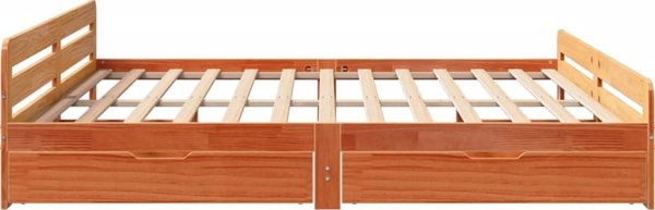 vidaXL Κρεβάτι Πεύκου 200x200 εκ.