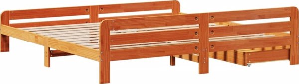 vidaXL Κρεβάτι Πεύκου 200x200 εκ.