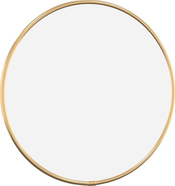 vidaXL Lustro scienne, zlote, 30 cm, okragle