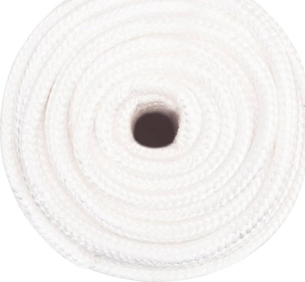 vidaXL Linka ιστιοπλοΐας, λευκό μονόχρωμο, 16 mm, 250 m, πολυπροπυλένιο