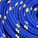 vidaXL Linka zeglarska, niebieska, 18 mm, 25 m, polipropylen