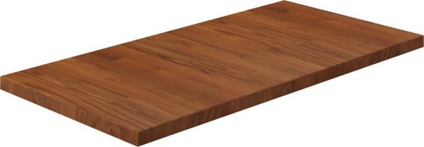 vidaXL Πάγκος μπάνιου, σκούρο καφέ, 80x40x2,5 εκ., μασίφ ξύλο