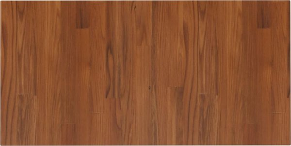 vidaXL Πάγκος μπάνιου, σκούρο καφέ, 80x40x2,5 εκ., μασίφ ξύλο