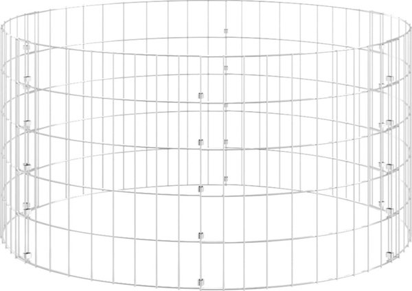 vidaXL Kompostownik ogrodowy, 100x50 cm, stal galwanizowana