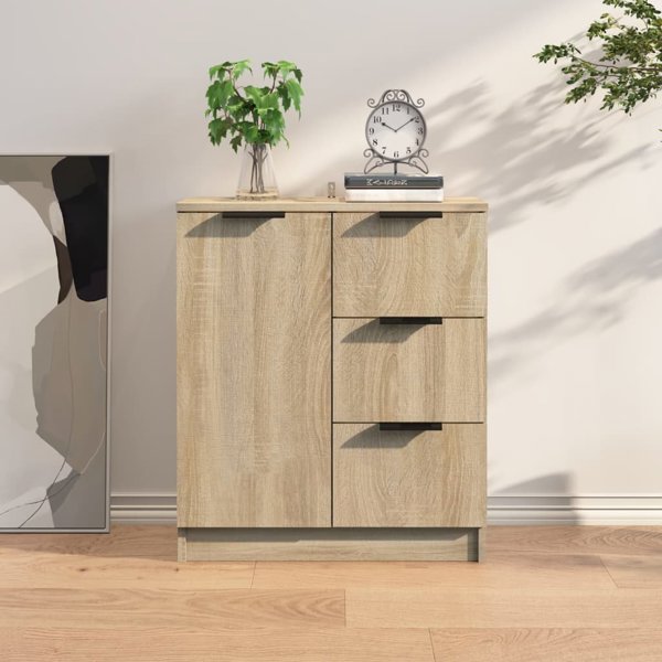 vidaXL Szafka από δρυς Sonoma, 60x30x70 cm, υλικό ξυλοκατασκευής