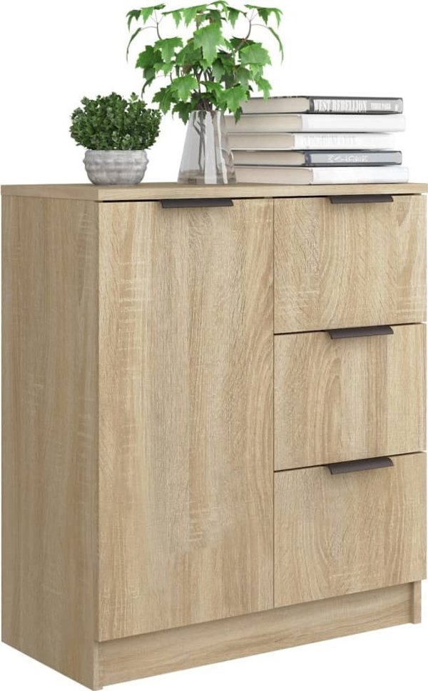 vidaXL Szafka από δρυς Sonoma, 60x30x70 cm, υλικό ξυλοκατασκευής