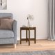 vidaXL Τραπεζάκι καφέ, μέλι καφέ, 42,5x45 εκ., συμπαγές πεύκο