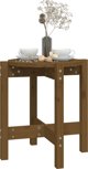 vidaXL Τραπεζάκι καφέ, μέλι καφέ, 42,5x45 εκ., συμπαγές πεύκο