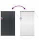 vidaXL Βενετικές περσίδες μαύρες 220 x 125 cm από αλουμίνιο