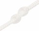 vidaXL Ναυτικό Σχοινί, Λευκό Ομοιόμορφο, 2 mm x 25 m, Πολυπροπυλένιο