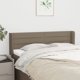 vidaXL Zaglowek uszak, taupe, 147x16x78/88 cm, tkanina