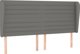 vidaXL Zaglowek uszak, ciemnoszary, 203x23x118/128 cm, tkanina