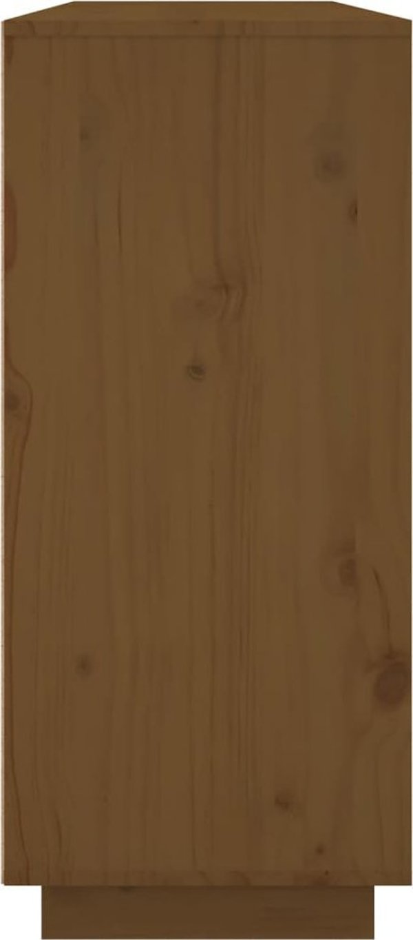 vidaXL Ντουλάπι, μέλι καφέ, 120x35x80 cm, μασίφ πεύκο