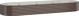 vidaXL Κασπώ κήπου, βαμμένο με πούδρα ατσάλι, 322x100x36 cm, καφέ