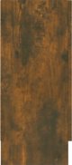 vidaXL Witryna, καπνιστή βελανιδιά, 120x30,5x70 cm