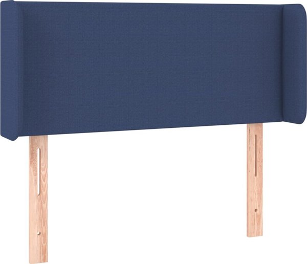 vidaXL Κεφαλάρι uszak, μπλε, 103x16x78/88 cm, ύφασμα