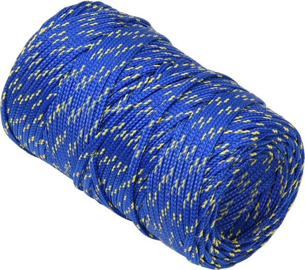 vidaXL Ναυτικό Σχοινί μπλε 2 mm 25 m πολυπροπυλένιο