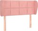 vidaXL Ζαγκλώμκi uszak, ροζ, 103x23x78/88 εκ., βελούδο