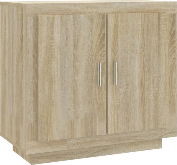 vidaXL Szafka dab sonoma, 80x40x75 cm, material drewnopochodny