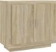 vidaXL Szafka dab sonoma, 80x40x75 cm, material drewnopochodny