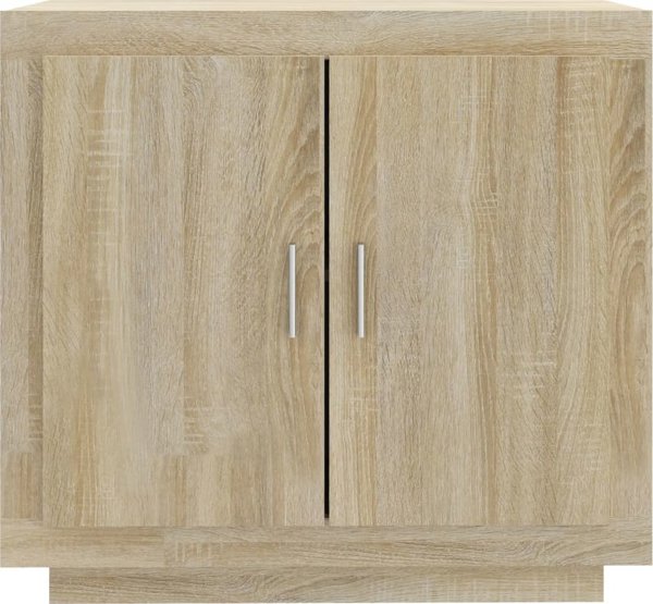 vidaXL Szafka dab sonoma, 80x40x75 cm, material drewnopochodny