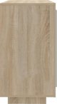 vidaXL Szafka dab sonoma, 80x40x75 cm, material drewnopochodny