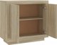 vidaXL Szafka dab sonoma, 80x40x75 cm, material drewnopochodny