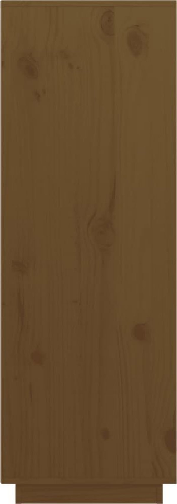 vidaXL Μπουφές, μελιτζανί, 89x40x116,5 εκ., κατασκευασμένος από συμπαγές πεύκο